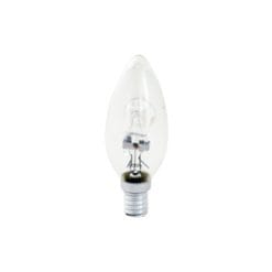 BEC HALOGEN 28W E14 C35 2800K CLEAR LUMANARE - Instadepot