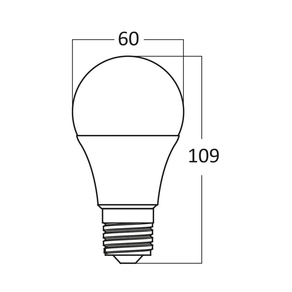 BEC LED 11W A60 PLS 1055LM 4000K E27 - imagine 4