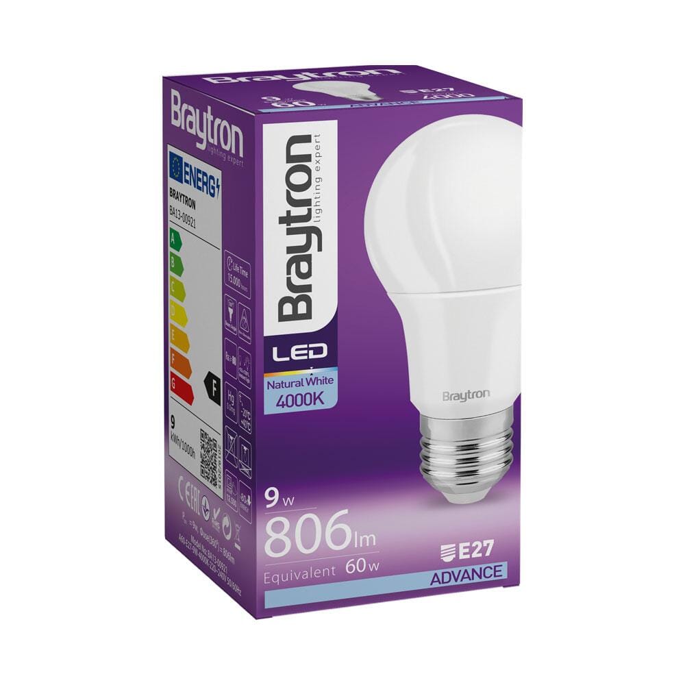 BEC LED 9W A60 PLS 806LM 6500K E27 - imagine 3