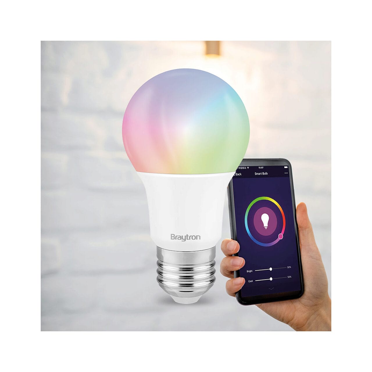 BEC LED 9W SMART WIFI A60 806LM E27 HOME - imagine 2