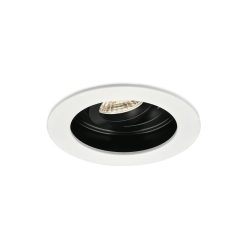 CARCASA ALB/NEGRU ROTUND PT GU10 BETA-RR1 - Instadepot