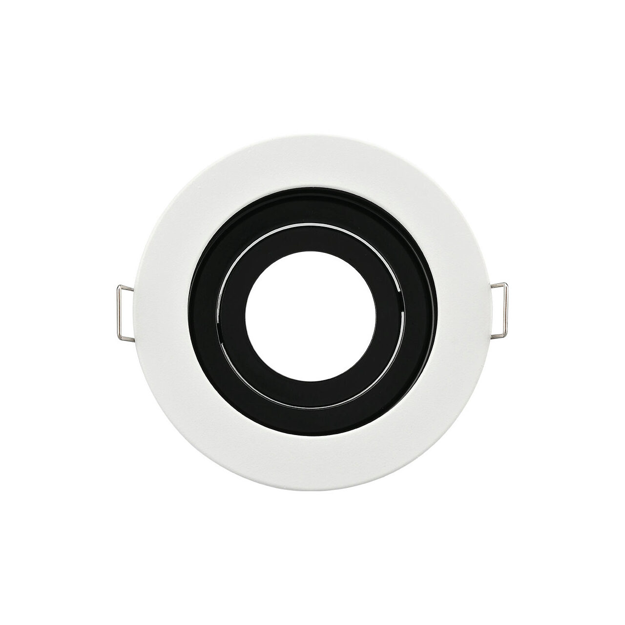 CARCASA ALB/NEGRU ROTUND PT GU10 BETA-RR1 - imagine 4