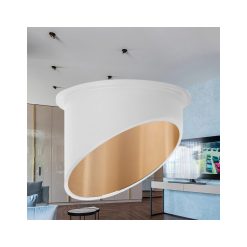 Alternative view of CARCASA ALB/int.AURIU ROTUND PT GU10 ALFA-D