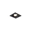 CARCASA NEGRU PATRAT ROTABIL PT GU10 TETRA-E - Instadepot