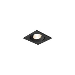 CARCASA NEGRU PATRAT ROTABIL PT GU10 TETRA-E - Instadepot