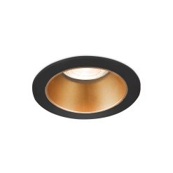 CARCASA NEGRU/BRONZE ROTUND PT GU10 BETA-RR - Instadepot