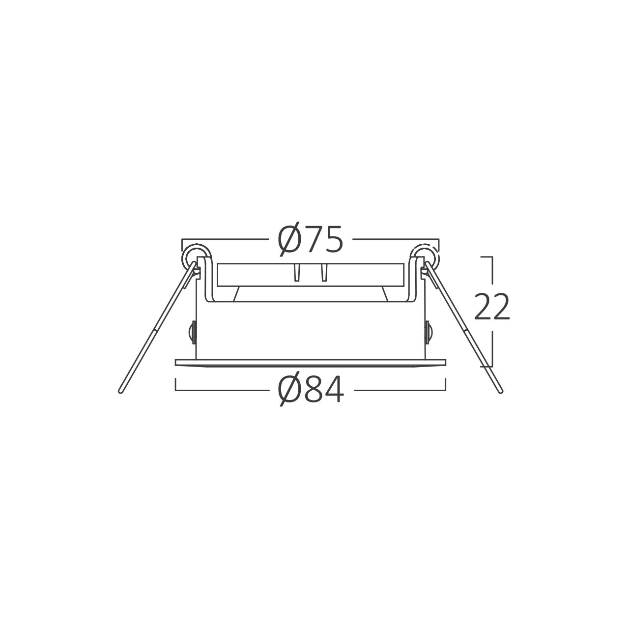 CARCASA NICHEL PENTRU GU5.3 2BUC/CUT SPOTTI-R - imagine 7