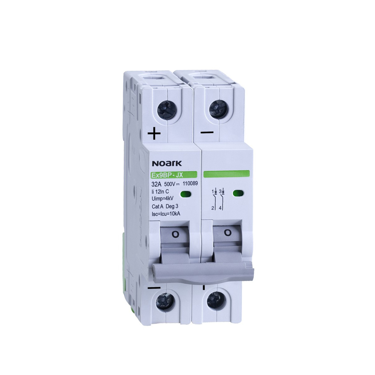 CC Mini-ȋntreruptoare automate Ex9BP-JX(+) 2P C32