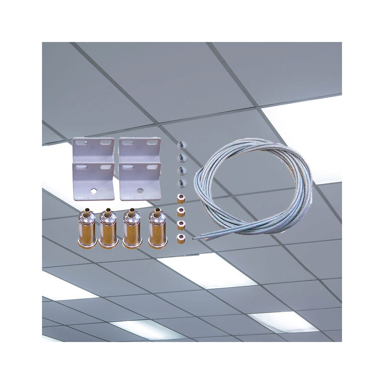 CLEME SUSPENDAT PT PANEL LED 4BUC/SET - imagine 2