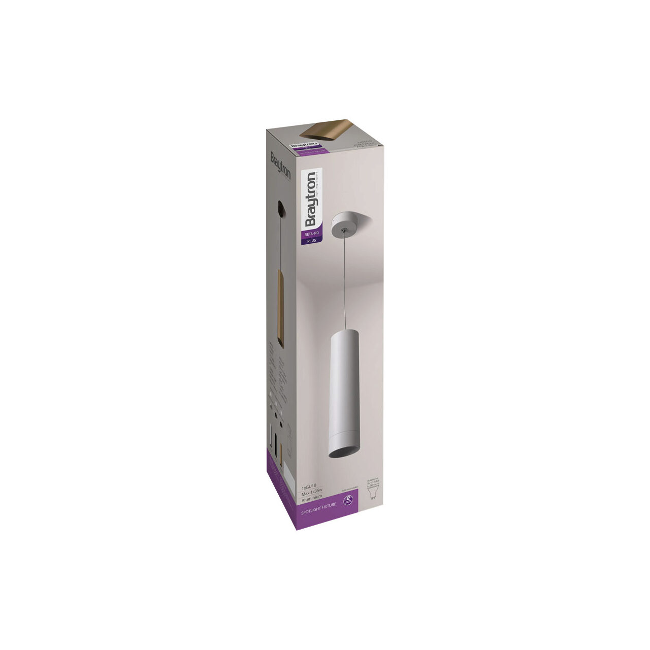 CORP DE ILUMINAT SUSPENDAT BETA-PD 1XGU10 AURIU - imagine 4