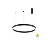 CORP DECORATIV CU LED 45W 3in1 PD-2540 NEGRU LINA - Instadepot