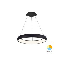 CORP DECORATIV LED 46W 3in1 MLP-PD-RND BELLA NEGRU - Instadepot