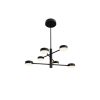 CORP DECORATIV LED 48W ARCANA -3000K 6H NEGRU - Instadepot