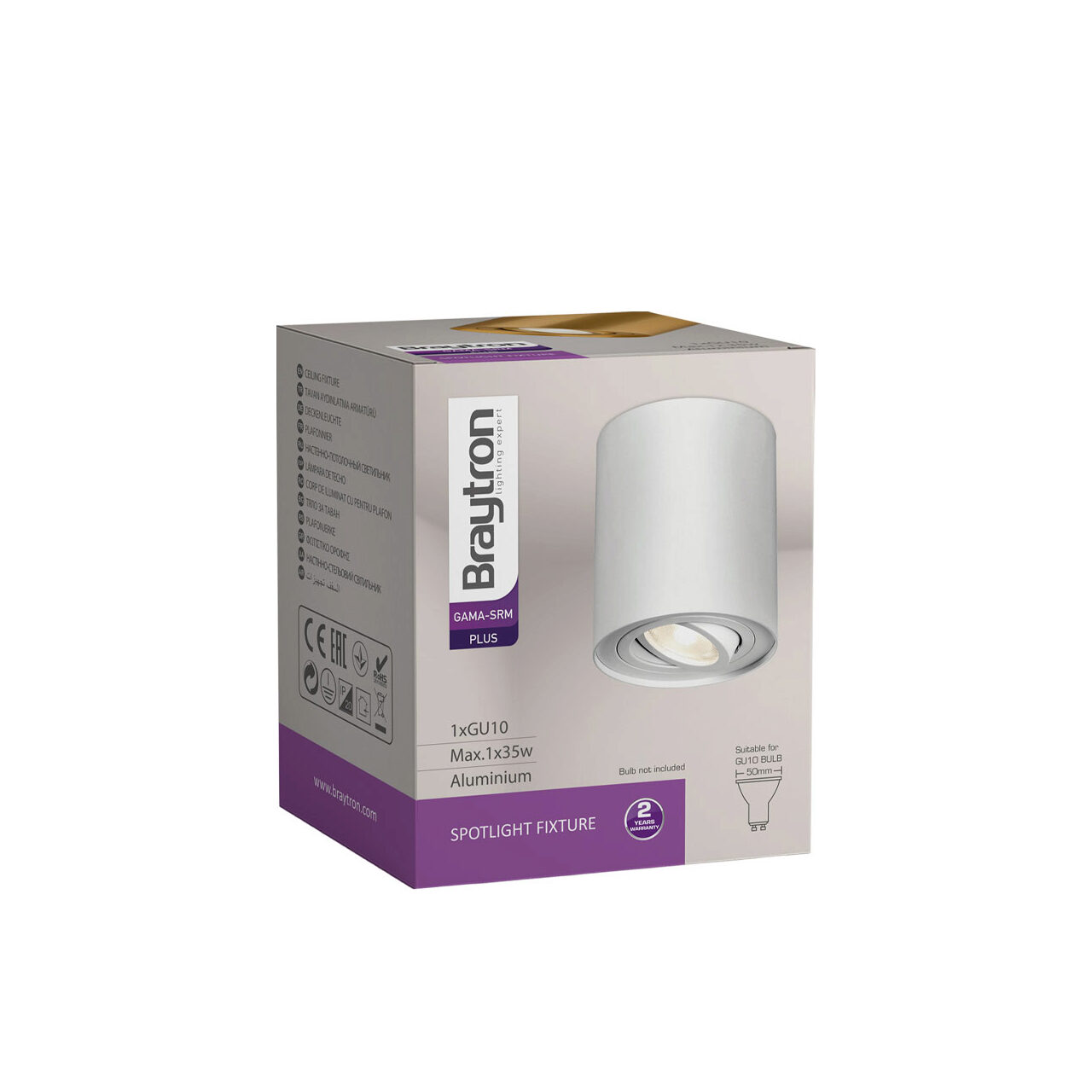 CORP GAMA SR ROTUND 1XGU10 AURIU - imagine 6