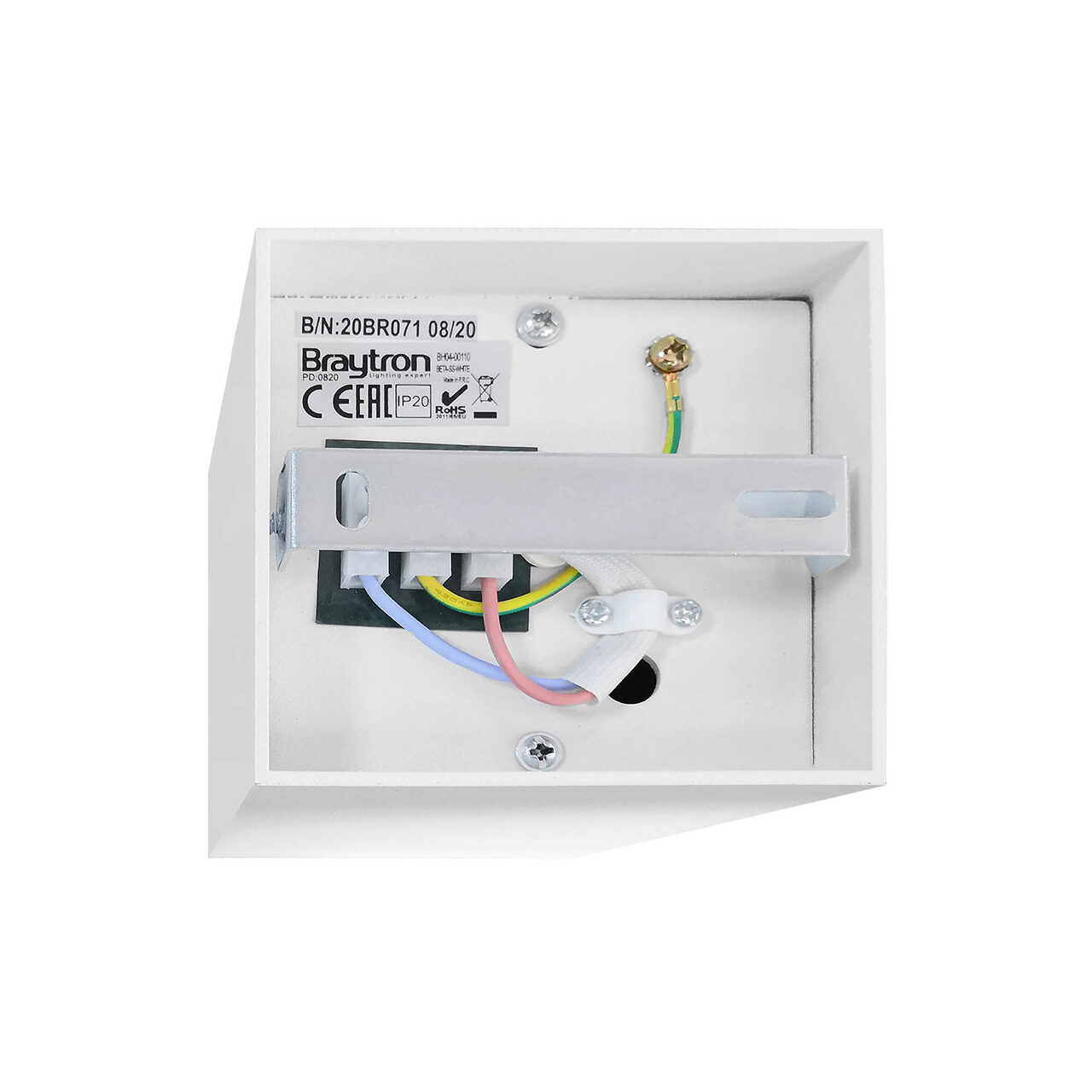 CORP GAMA SS PATRAT 1XGU10 ALB - imagine 3
