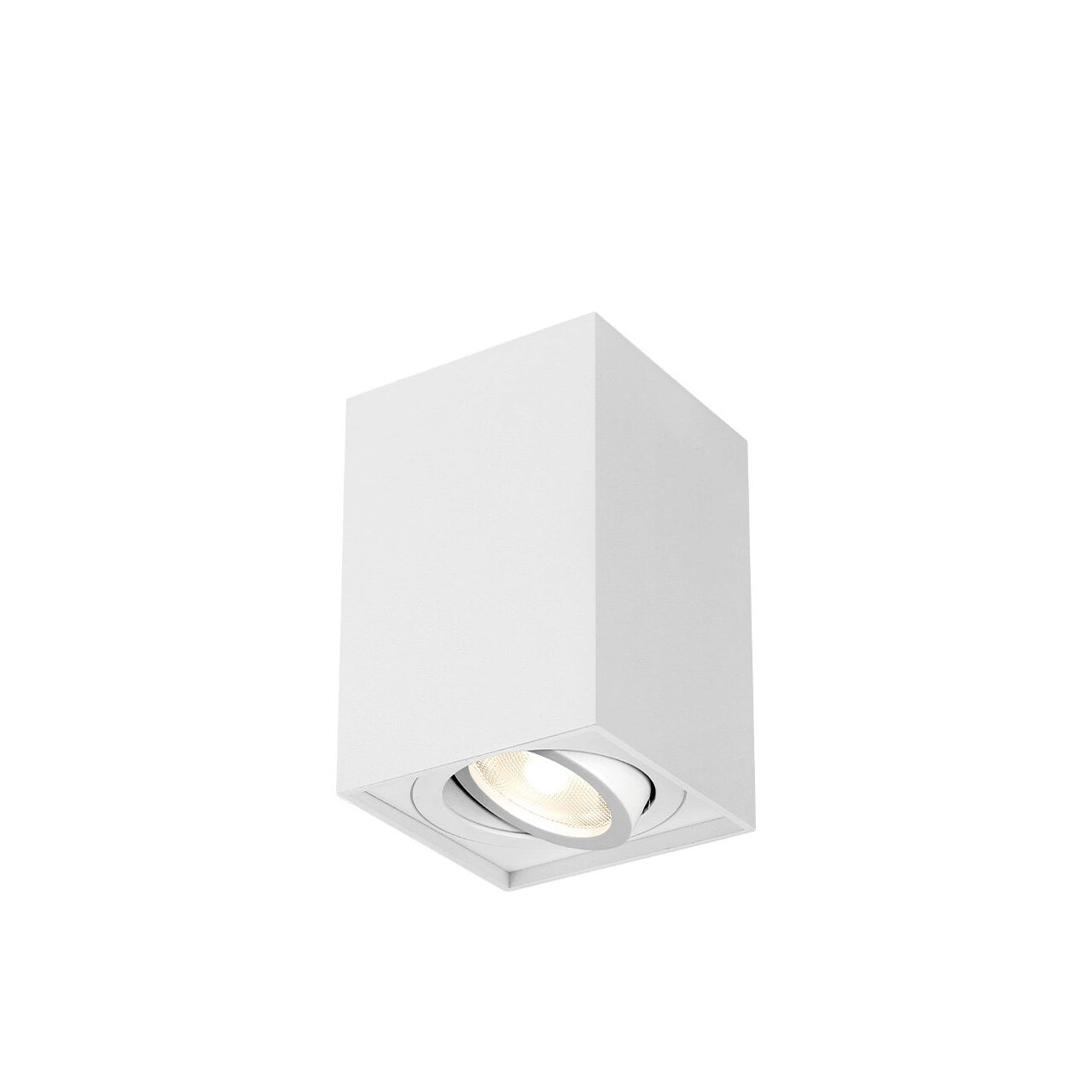 CORP GAMA SS PATRAT 1XGU10 ALB - Instadepot