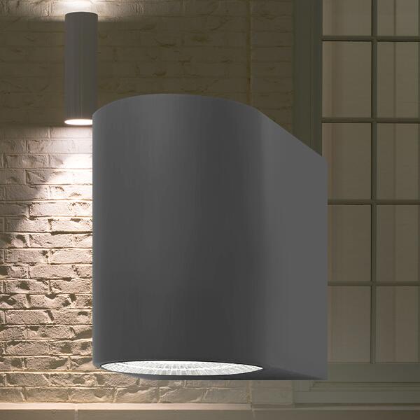 CORP LED 5W 3000K 450LM GRI IP44 RITA-PL - imagine 2