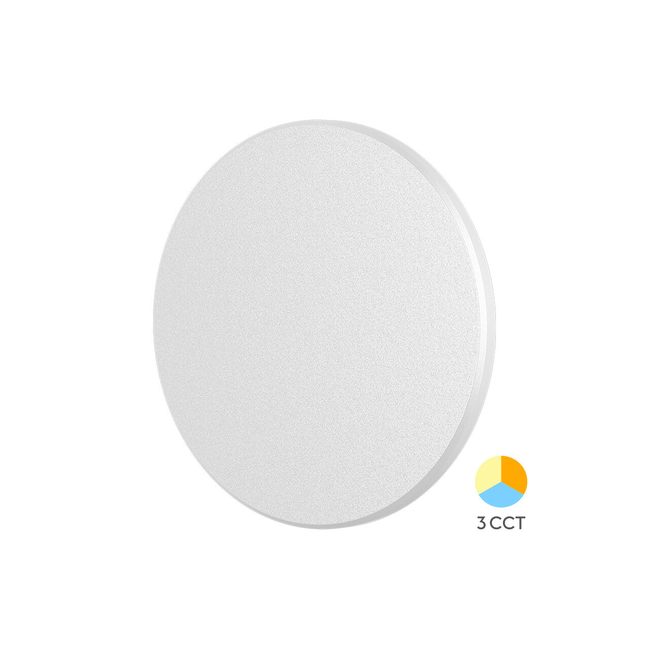 CORP LED PALERMO 12W-3in1 IP65- D220mm ALB - Instadepot