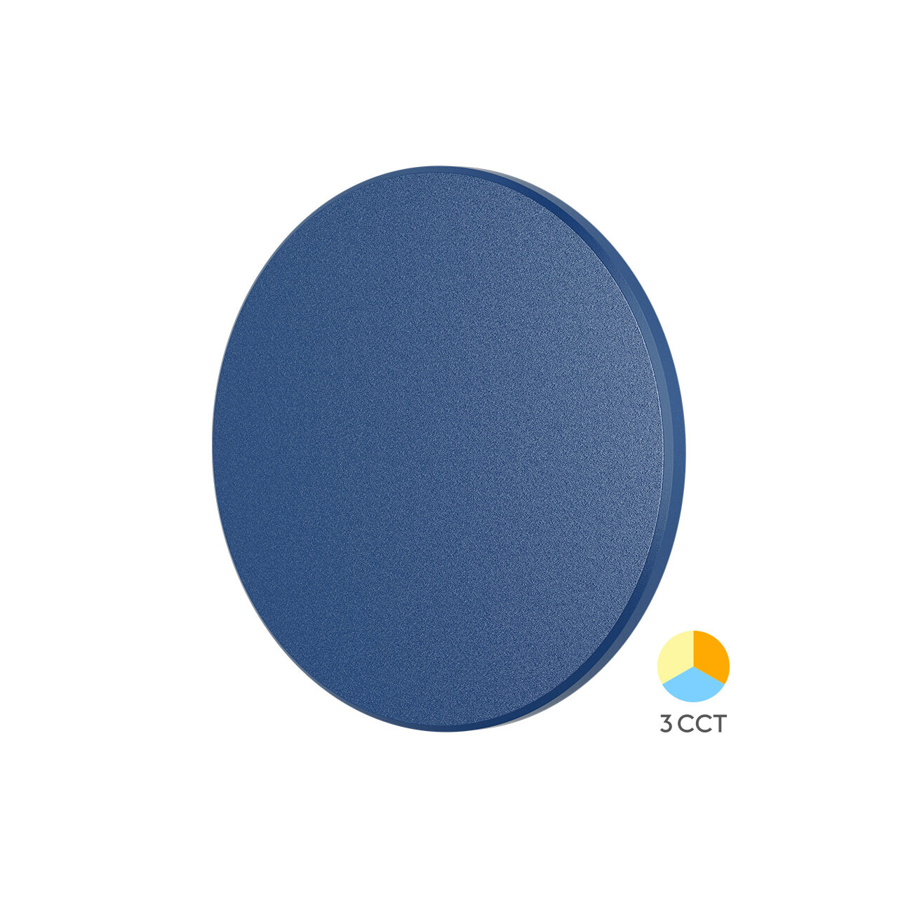 CORP LED PALERMO 12W-3in1 IP65- D220mm BLEU - Instadepot