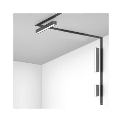 Alternative view of CORP LINEER LED PT SINA MAGN. 10W 950lm 4000K NEGRU