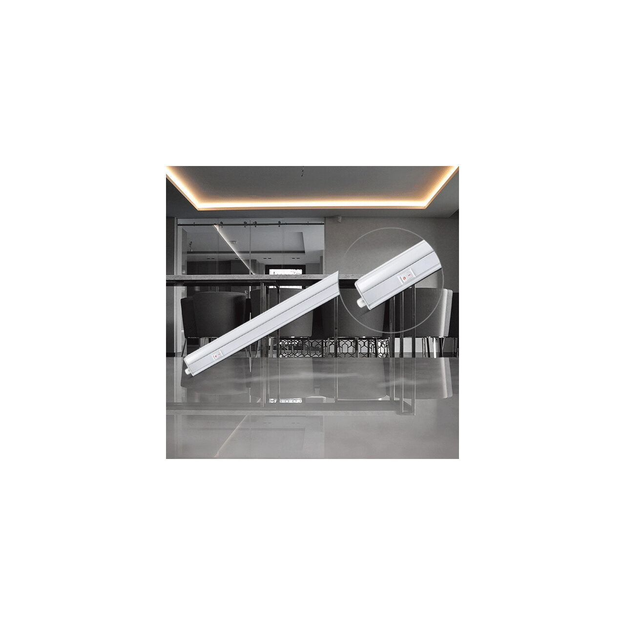 CORP LINEER LEDLINE 4W 4000K 310LM L:313MM IP20 - imagine 2