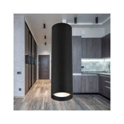 Alternative view of CORP ROTUND 1XGU10 NEGRU GAMA-5520