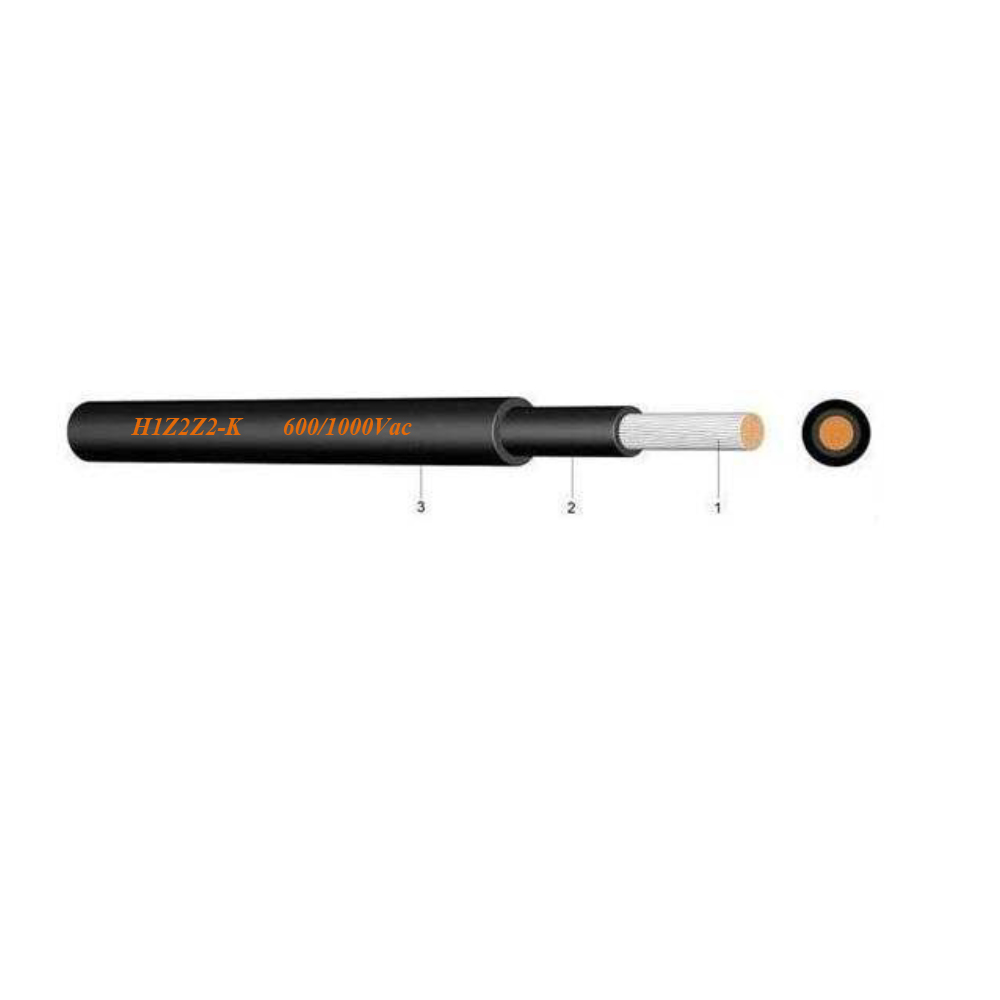 Cablu solar H1Z2Z2-K 1x6