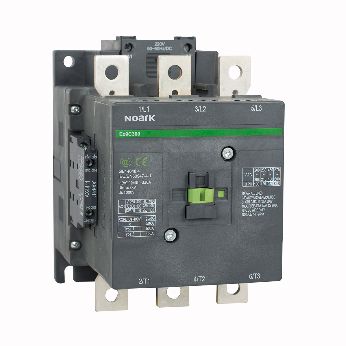 Contactoare Ex9C265 22 3P 230V AC/DC