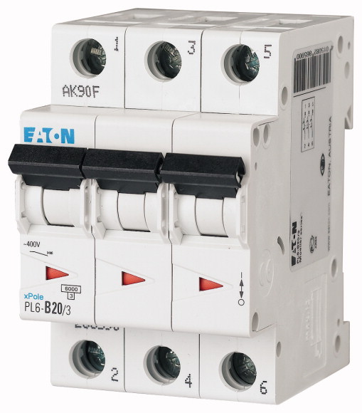 Intrerupator Automat 20A 3P C 6KA - Instadepot