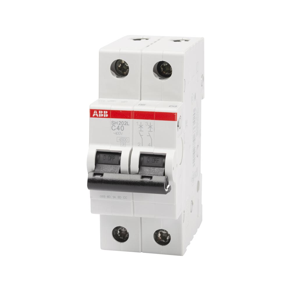 Intrerupator Automat 40A 2P C 4.5Ka SH202-L - Instadepot