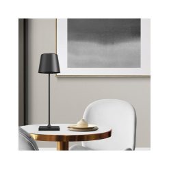 Alternative view of LAMPA DE MASA 3W 3000K Reincarcabil TOWER-1 NEGRU