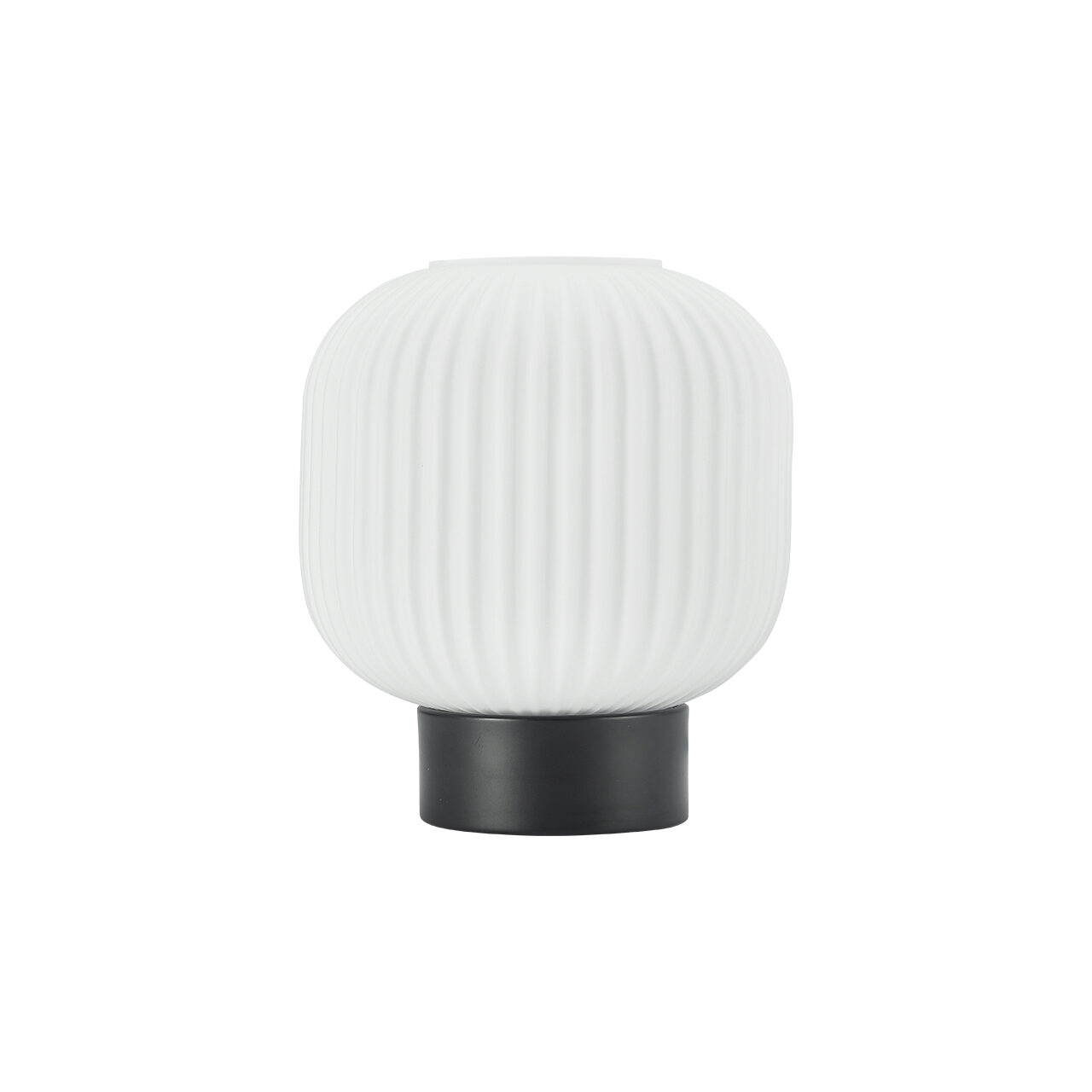 LAMPA DE MASA AMBIENTALA S009T-1H-1xE27-OPAL-NEGRU - imagine 3
