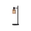 LAMPA DE MASA S008T-1H-1xE14-SLV STICLA - Instadepot