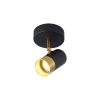 LAMPA DE PERETE G002C-1H-1xGU10-AURIU-NEGRU - Instadepot