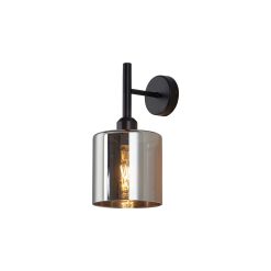 LAMPA DE PERETE S007W-3H-1xE27-ARGINTIU STICLA - Instadepot