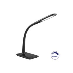 LAMPA LED DE BIROU LB132 7W 4500K NEGRU - Instadepot