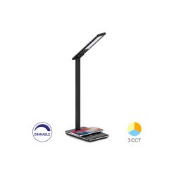 LAMPA LED DE BIROU LB145 3in1 NEGRU INCARCATOR TLF - Instadepot