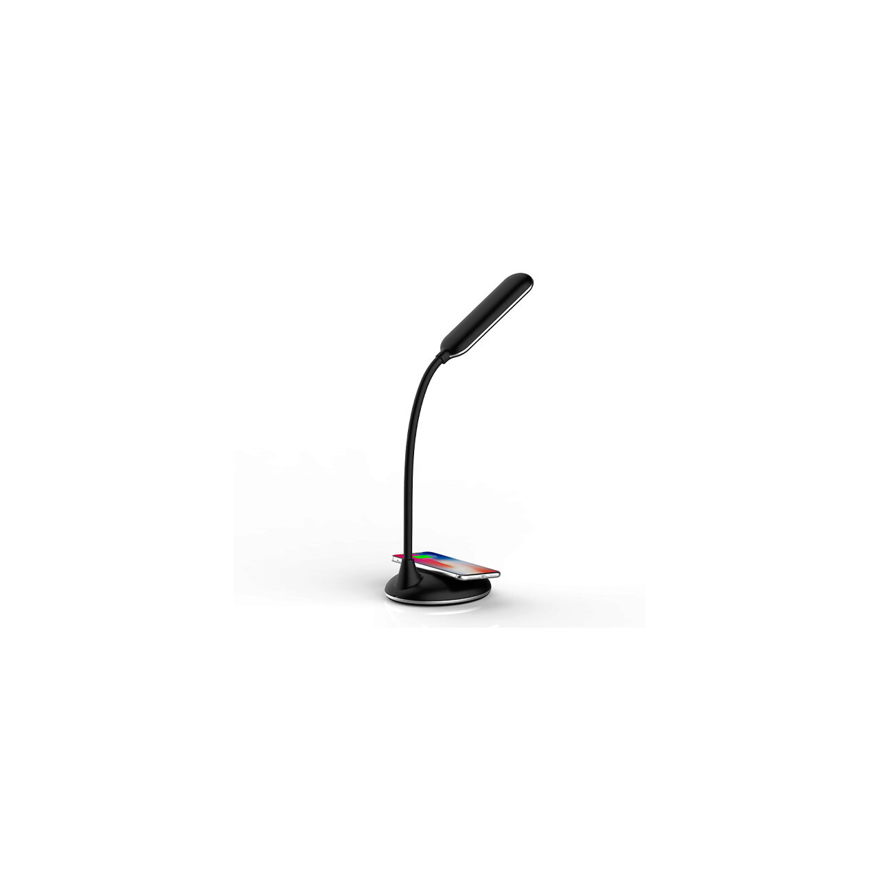 LAMPA LED DE BIROU LB146 3in1 NEGRU INCARCATOR TLF - imagine 3