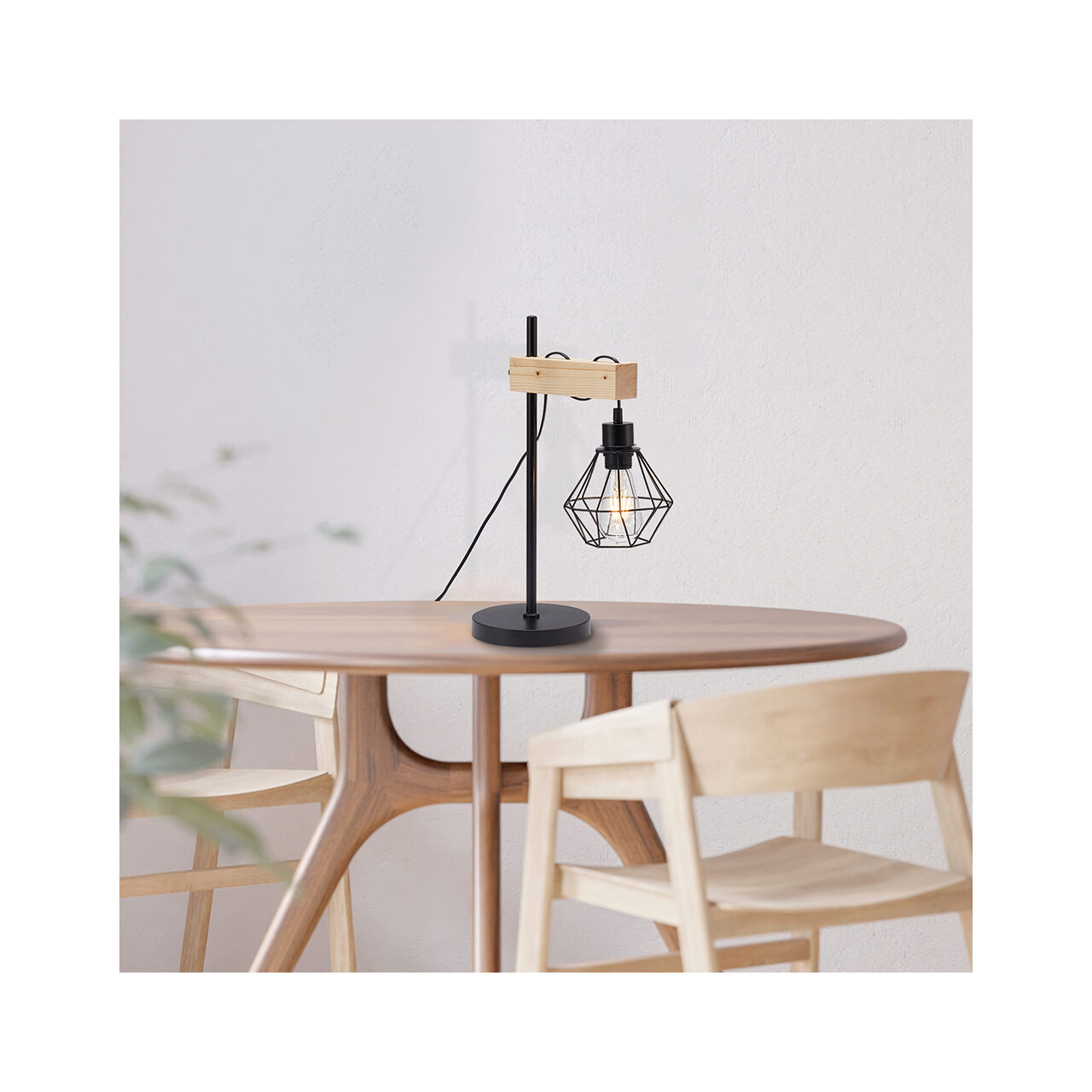 LAMPA PT MASA D002T-1H-1xE27-WDN - imagine 2