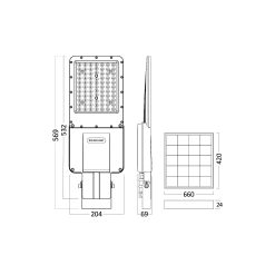 6500K IP65 - Instadepot