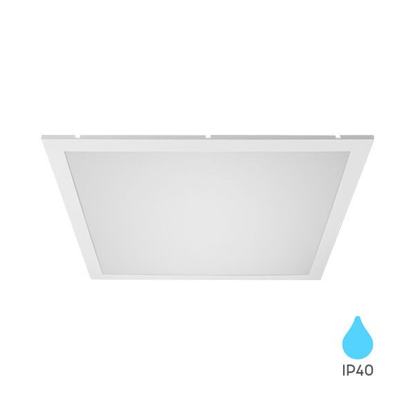 LED PANEL INCASTRAT 40W 3200LM D:60x60 ALB 6500K - Instadepot