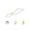 LUSTRA LED 55W CRYSTAL-3IN1-telecomanda-DIM-ALB - Instadepot