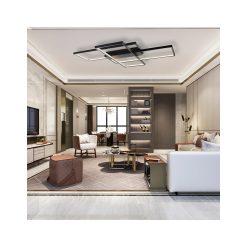 Alternative view of LUSTRA LED 80W NELA-SS3 RND telecomanda IP20 NEGRU