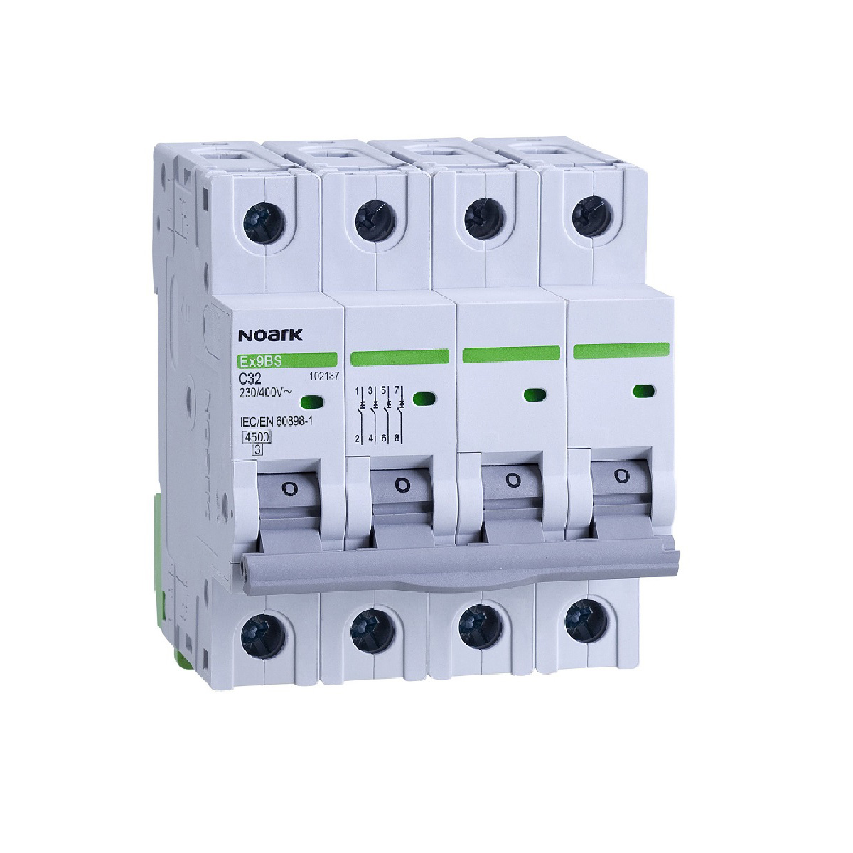 Mini-întreruptoare automate Ex9BS 4P B10