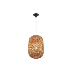 PENDUL D003R-1H-1xE27-CILINDRU RATAN - Instadepot