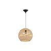 PENDUL D003R-1H-1xE27 SEMI SFERA MIC RATAN - Instadepot