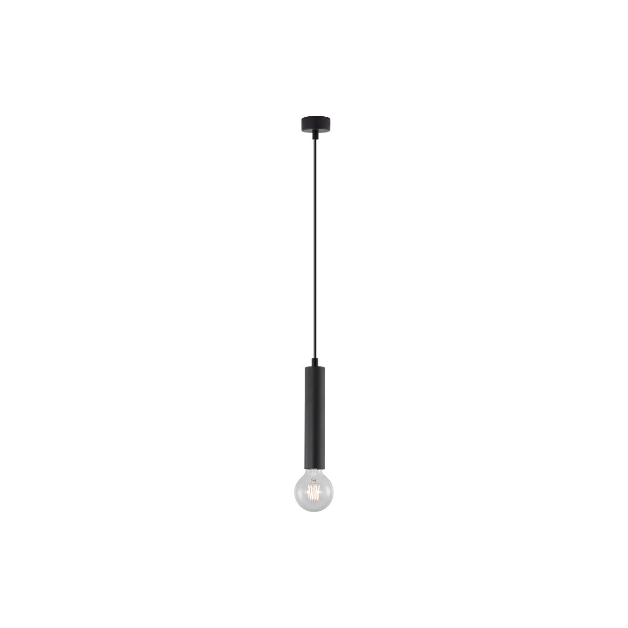 PENDUL G005R-1H-1xE27 NEGRU - Instadepot