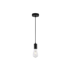 PENDUL G006R-1H-1xE27 NEGRU - Instadepot