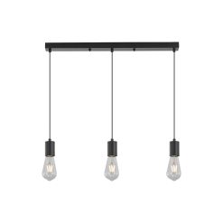 PENDUL G006S-3H-3xE27 NEGRU - Instadepot