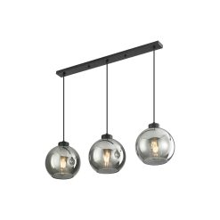 PENDUL LINIAR S005S-3H-3xE27-STICLA - Instadepot